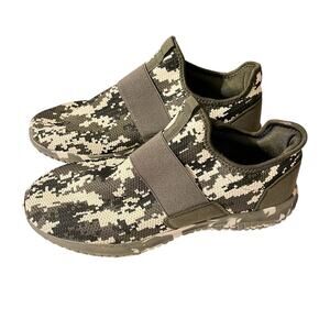 Slip On Walking Running Camouflage Shoes Sneakers